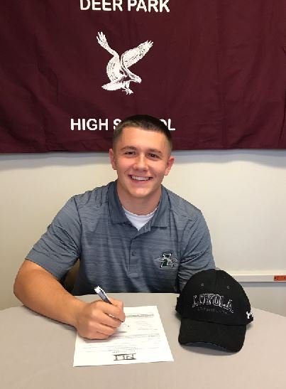 DEF @jarettbonser of Deer Park (NY) signs #NLI with Loyola