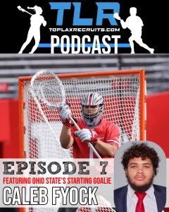 TLR Podcast Episode 7 x Ohio State Goalie Caleb Fyock